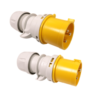 110v Yellow Plugs / Sockets